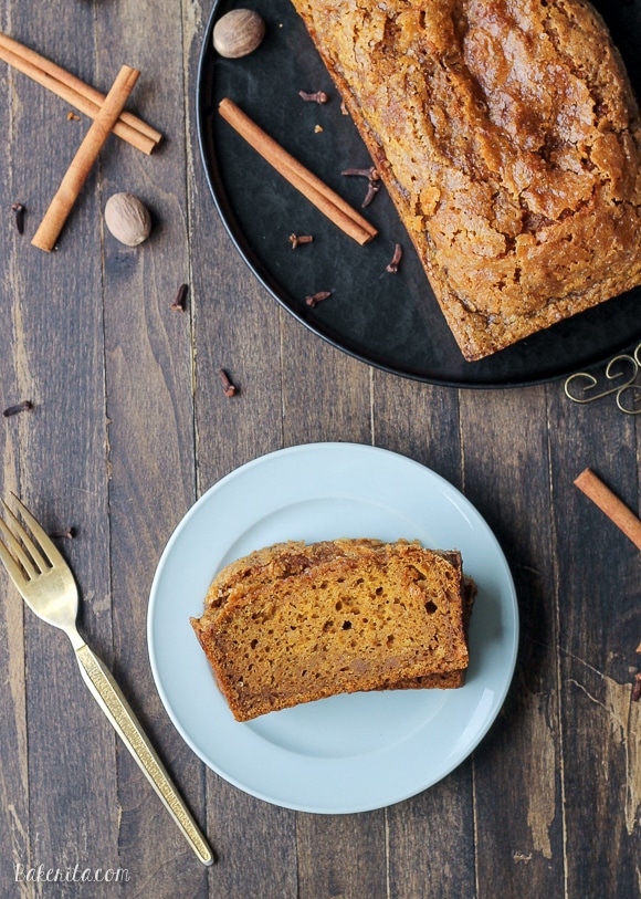 This Pumpkin Bread is a classic recipe that you will go back to again and again. This one is sure to be a fall favorite!