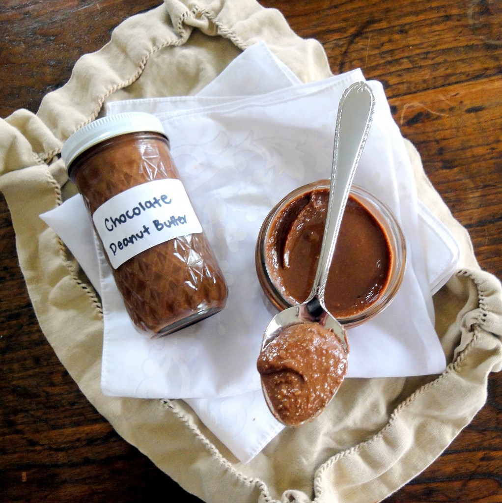 Homemade Chocolate Peanut Butter | Bakerita.com