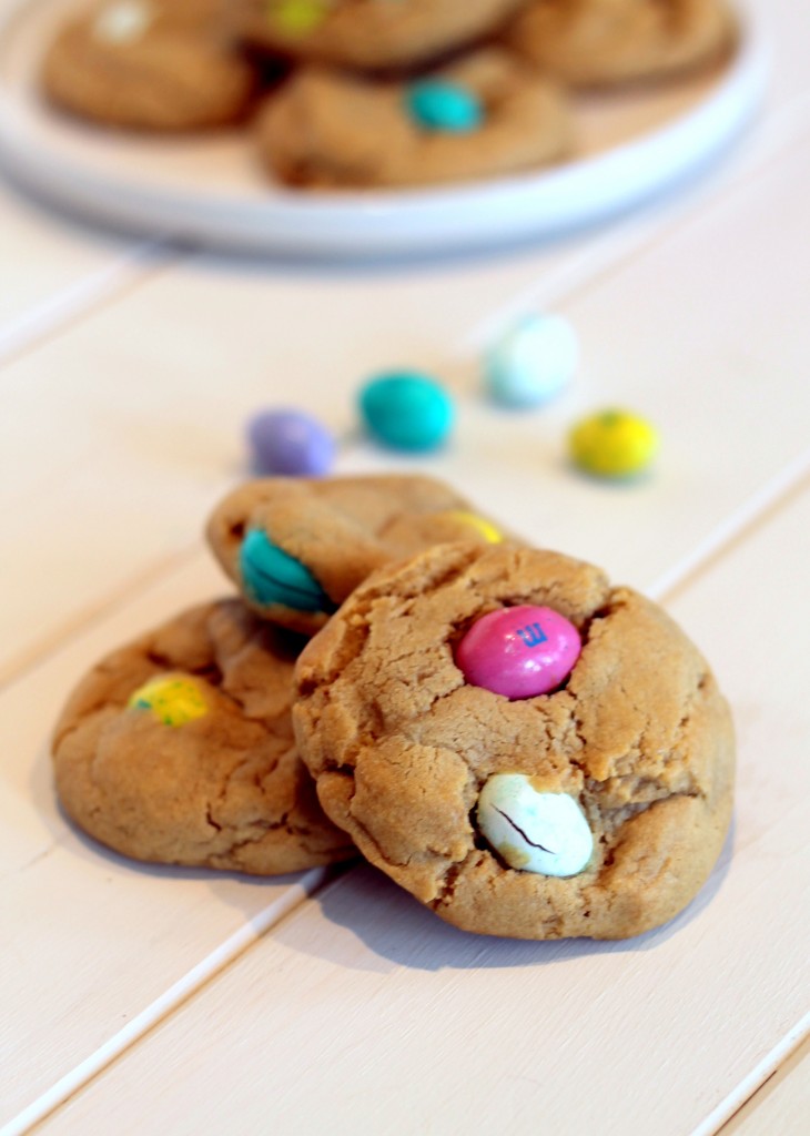 These Soft Peanut Butter M&M Cookies are soft, chewy, and perfectly peanut buttery! You'll love the peanut butter M&Ms stirred into this easy recipe.