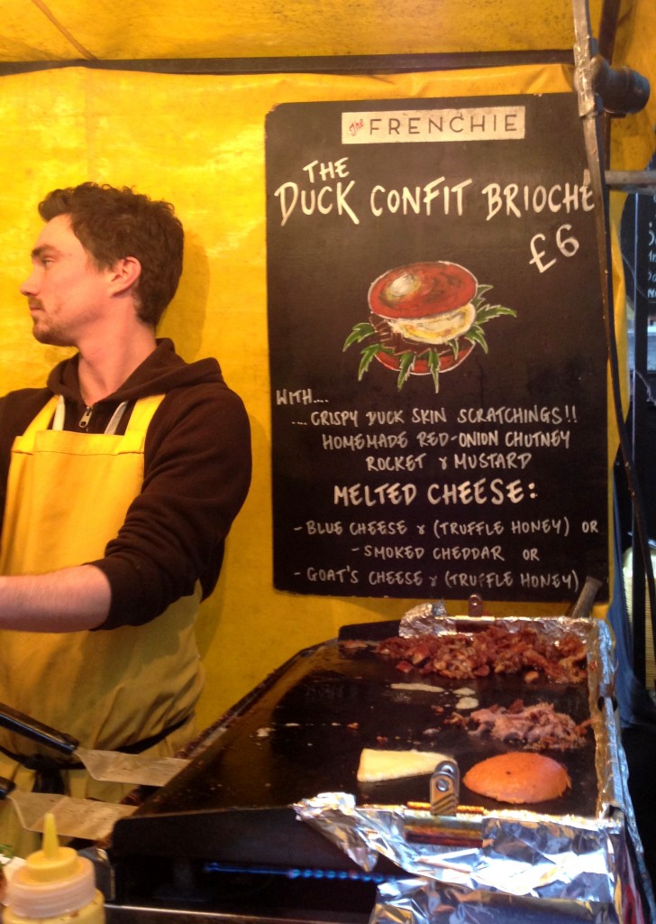 Duck Confit Sandwich on Brioche