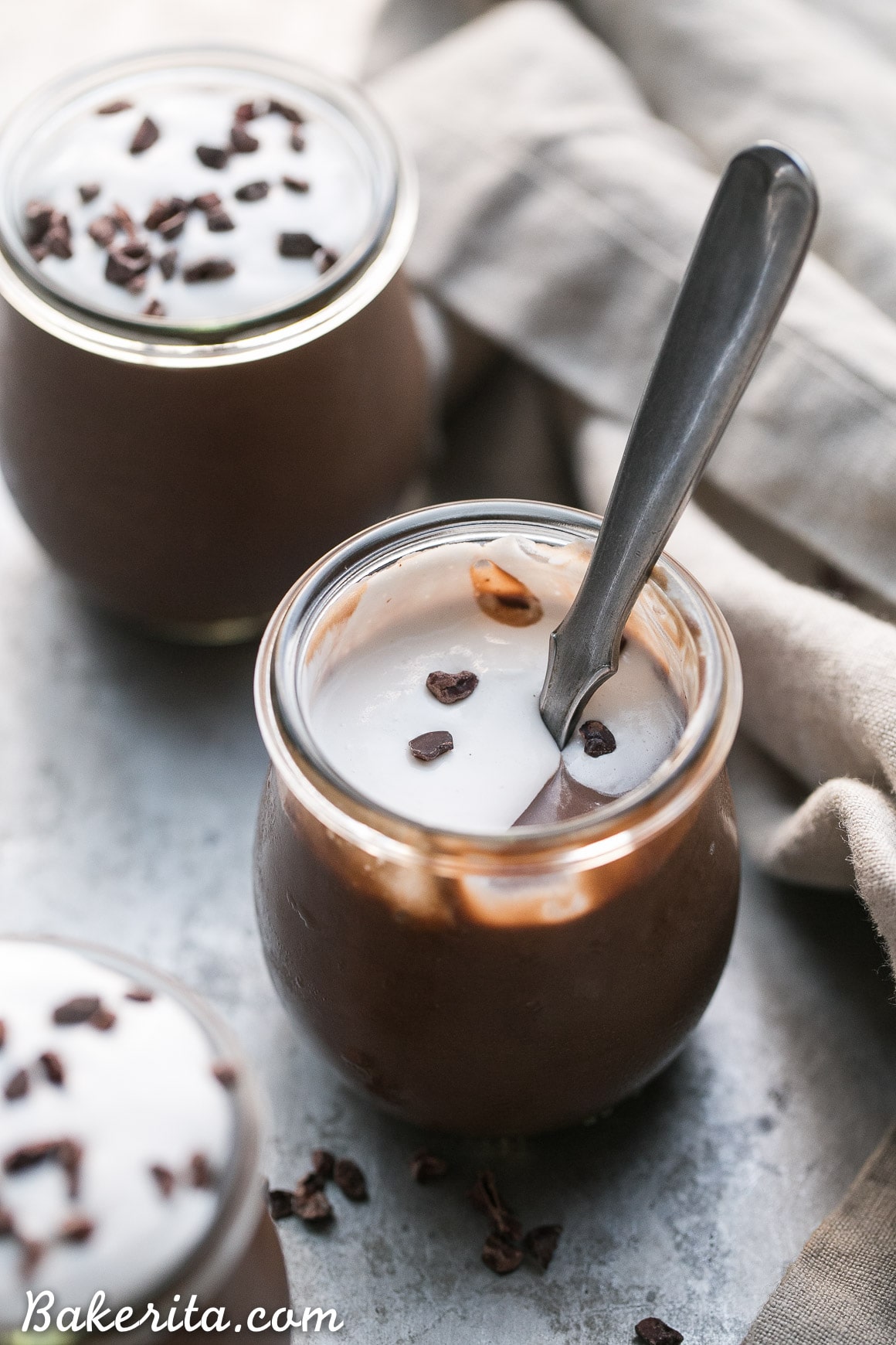 This Chocolate Pudding tastes just like the stuff from your childhood, except it's made much more guilt-free! This recipe is Paleo-friendly and vegan, and it's super easy to make.