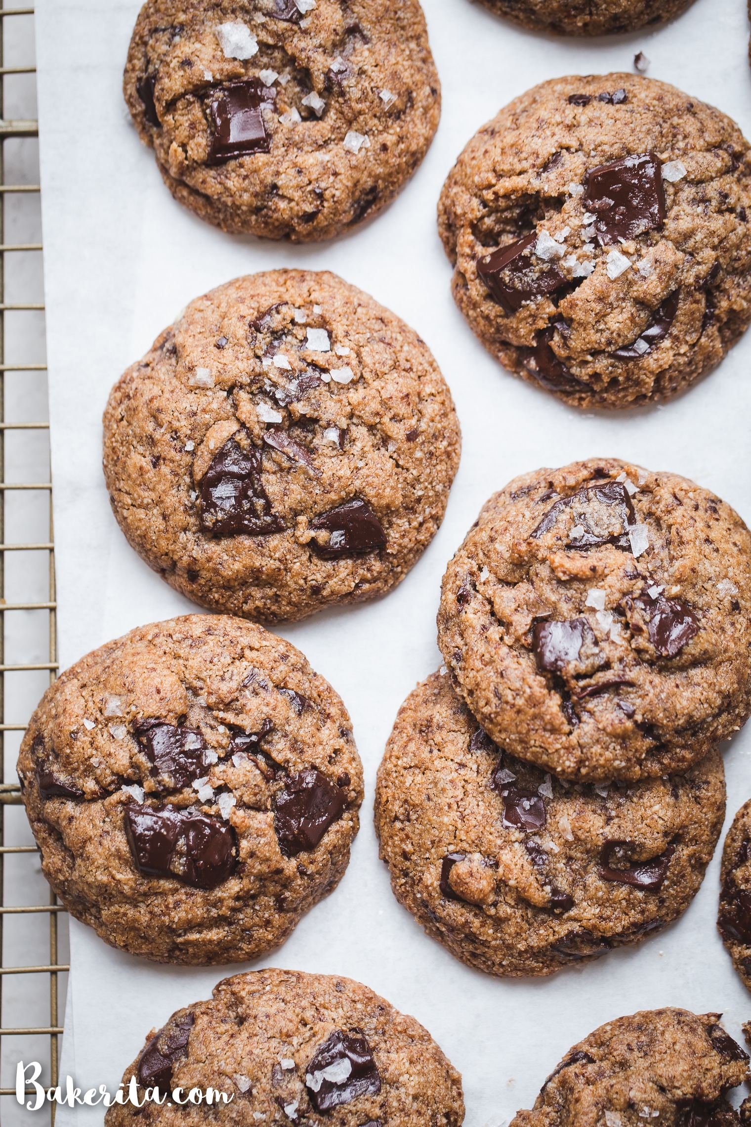 Chocolate Chip Cookie Cake (Paloeo, GF, DF) - The Fit Peach