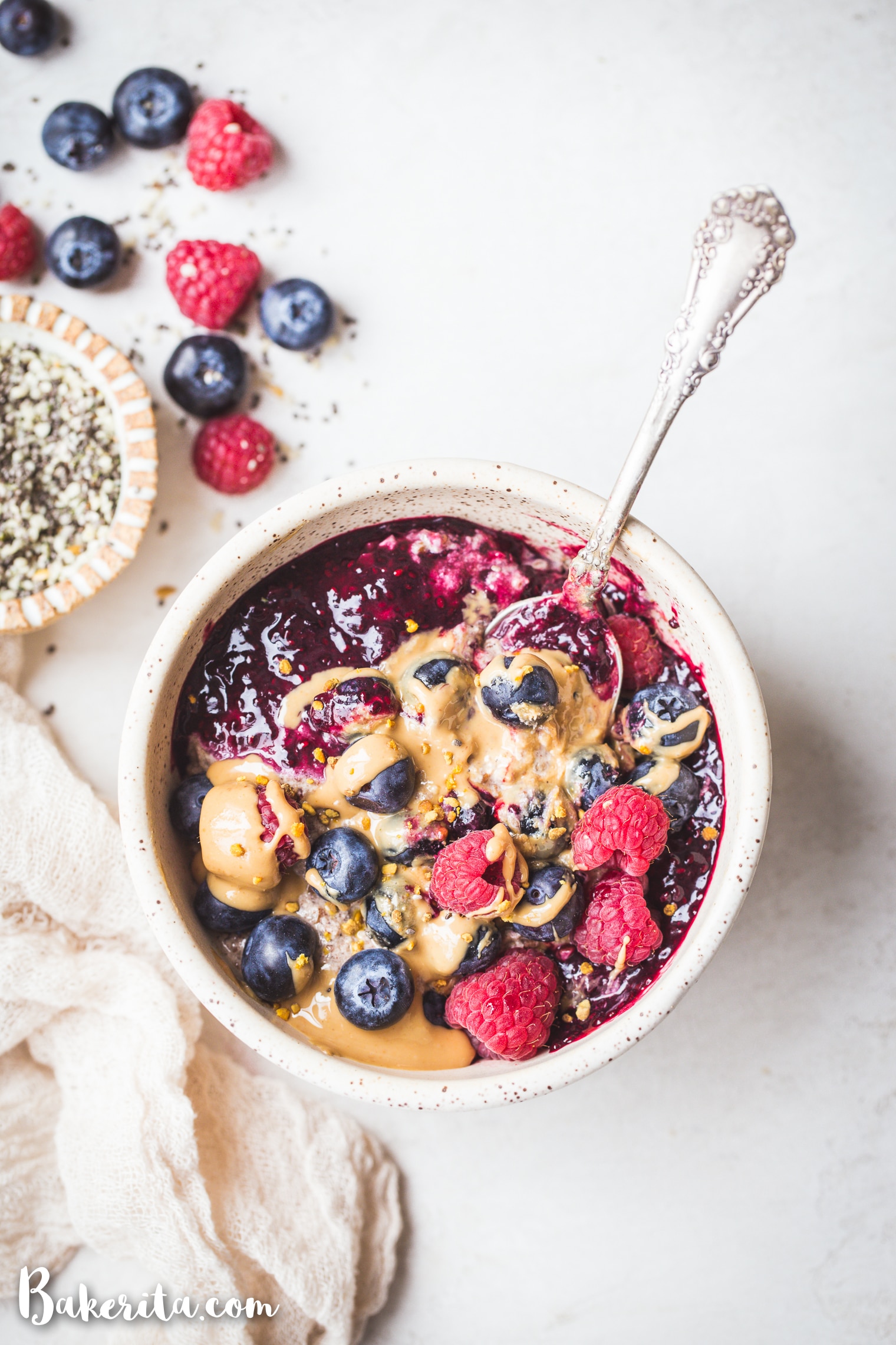 Not eating grains but missing your morning oatmeal? Look no further than this Quick Grain-Free Hot Cereal! This super easy n'oatmeal is made in just 3 minutes and it's gluten-free, paleo, vegan, and Whole30-friendly. This is a staple Whole30 breakfast!